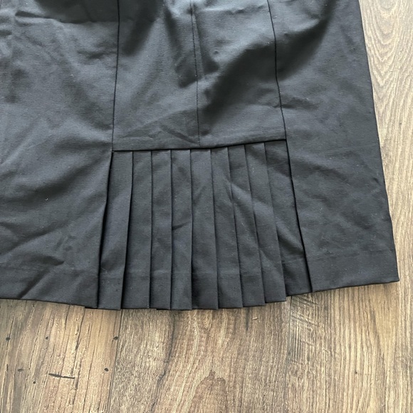 Forth & Towne Allegory Black Straight Skirt Pleat - Picture 6 of 11